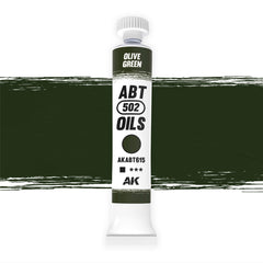 PREORDER AK Interactive - Oils - Olive Green 20ml