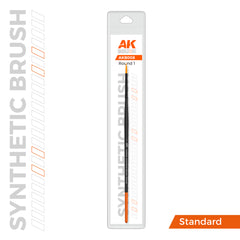 PREORDER AK Interactive - Brushes - Synthetic Brush - Round 1