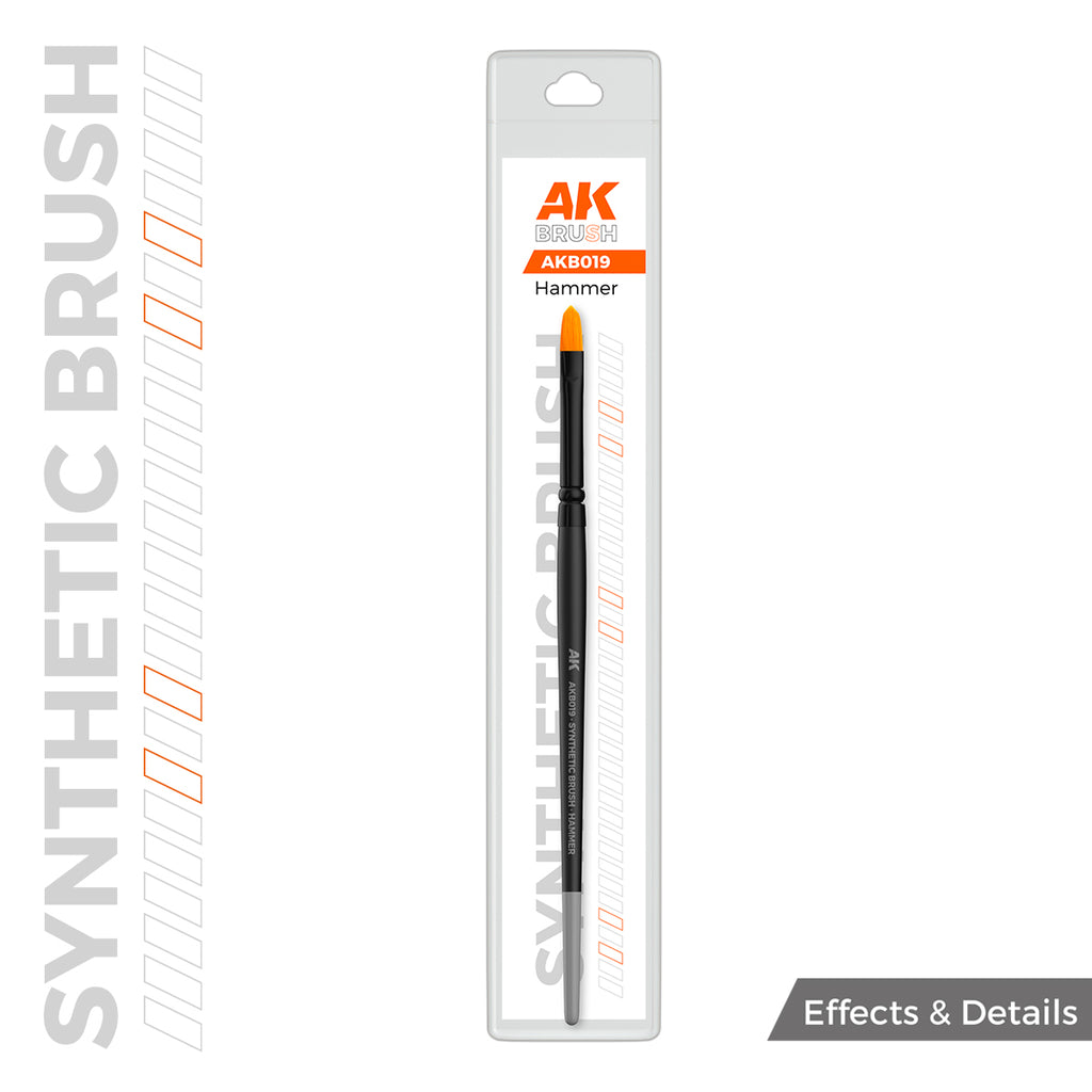 PREORDER AK Interactive - Brushes - Synthetic Brush - Hammer