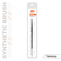 PREORDER AK Interactive - Brushes - Synthetic Tabletop Brush - 0