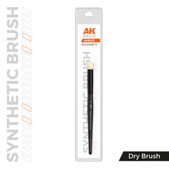 PREORDER AK Interactive - Brushes - Synthetic Dry Brush - S