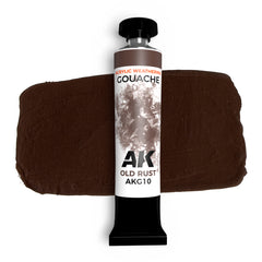PREORDER AK Interactive - Gouache Paints - Old Rust - Ak Gouache 20 Ml.