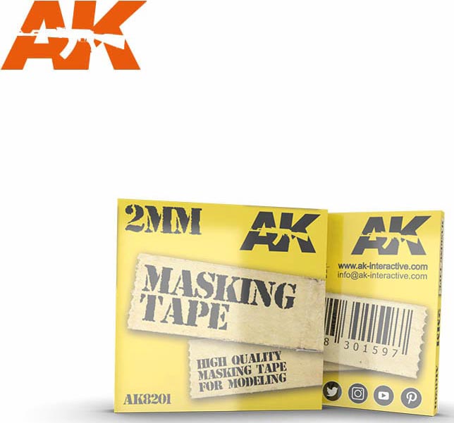 PREORDER AK Interactive - Basics  - Masking Tape 2mm