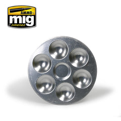 Ammo by MIG -  Accessories - Aluminium Pallet (6 wells)