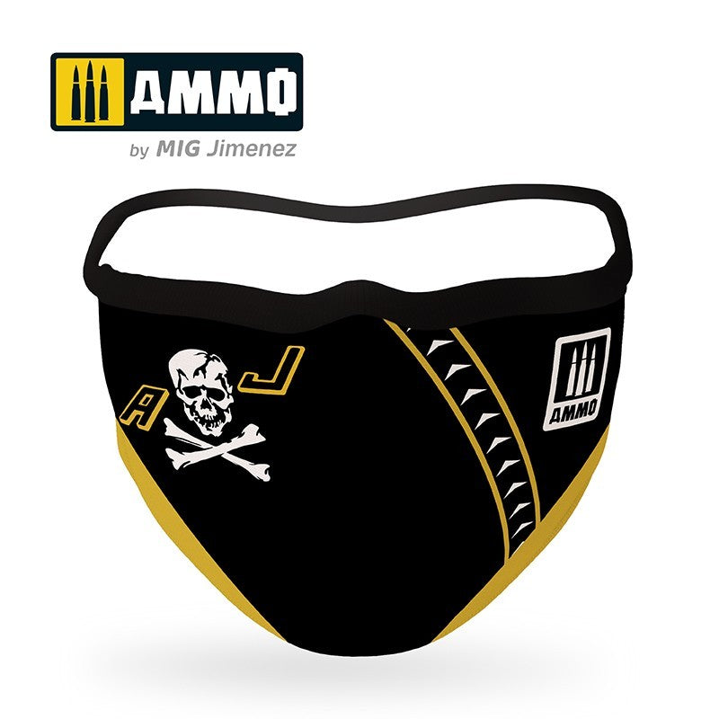 PREORDER Ammo by MIG - Merchandise - Ammo Face Mask "Jolly Rogers" (Hygienic Protective Mask 100% Polyester)