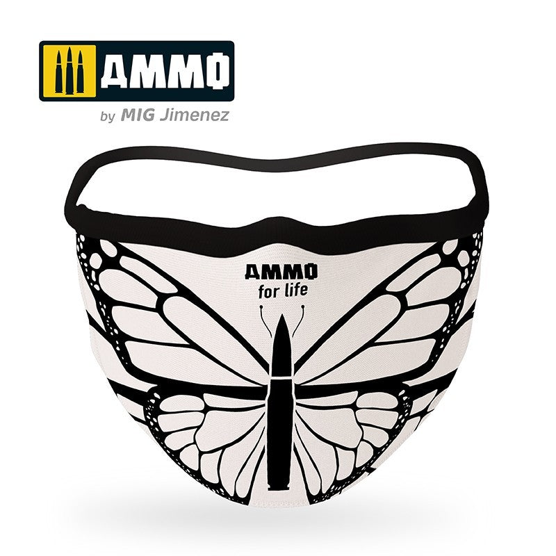 PREORDER Ammo by MIG - Merchandise - Ammo For Life Face Mask "Butterfly"