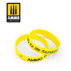PREORDER Ammo by MIG - Merchandise - Ammo For Life Foundation Bracelet ��������� 190;00 Mm (Yellow)