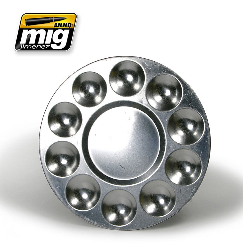 Ammo by MIG -  Accessories - Aluminium Pallet (10 wells)