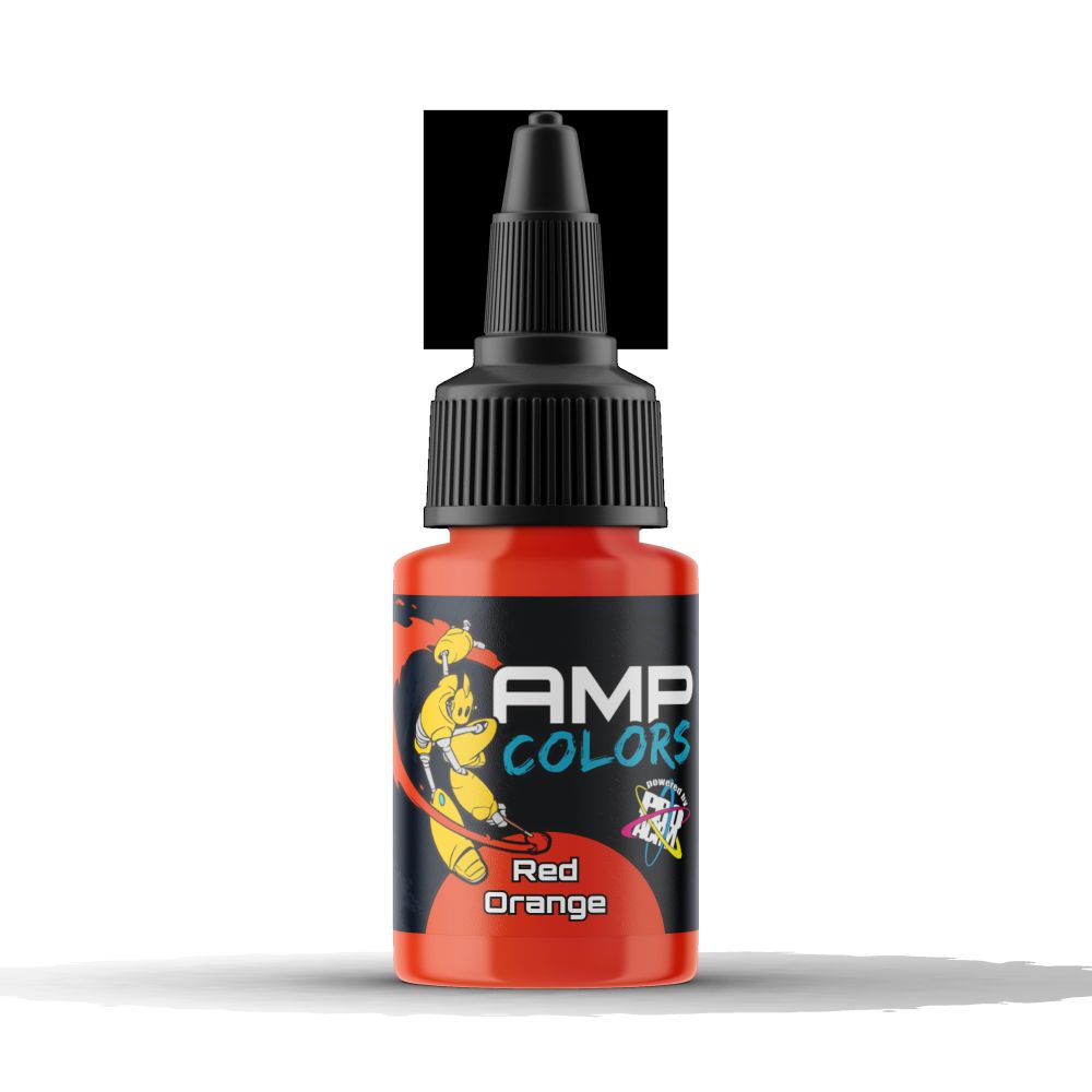 PREORDER Monument Pro Acryl - Atomic Mass - Red Orange 22ml