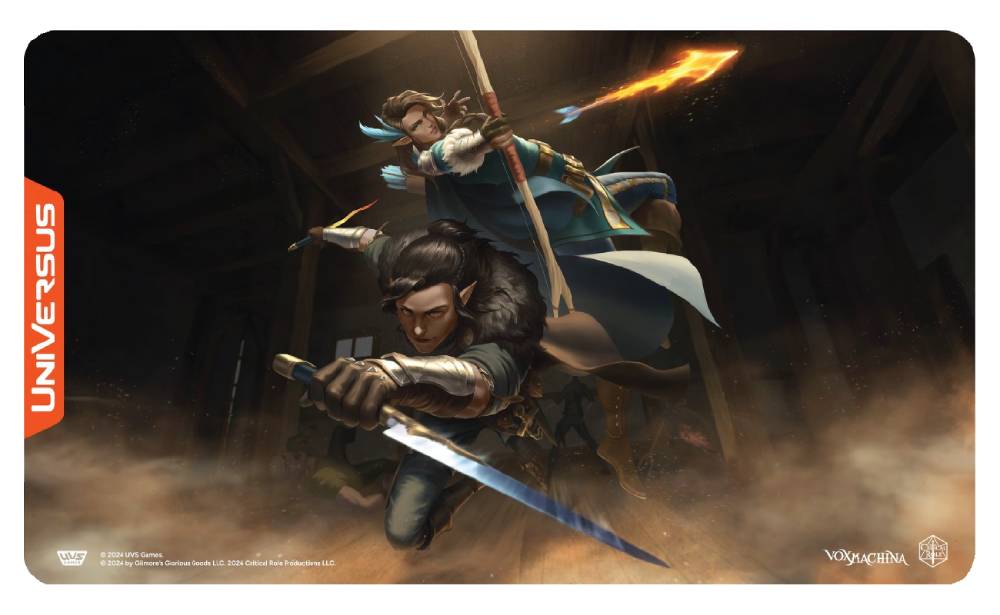 UniVersus Playmat: Critical Role Vox Machina Arrows & Daggers