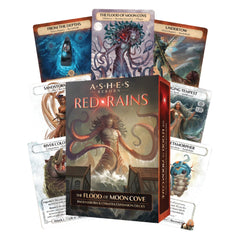 PREORDER Ashes Reborn: Red Rains  The Flood of Moon Cove: Phoenixborn and Chimera Expansion Decks