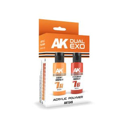 PREORDER AK Interactive - Light Brown & Asteroid Brown Dual Exo Set