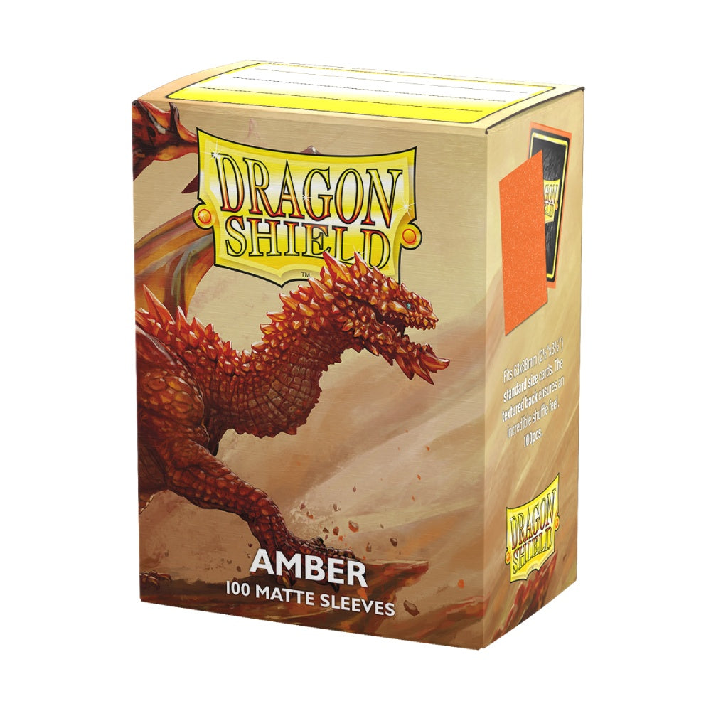 PREORDER Dragon Shield: Sleeves  Matte  Amber