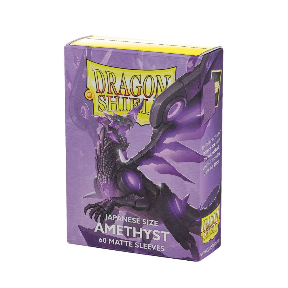 PREORDER Dragon Shield: Japanese Size Sleeves  Matte  Amethyst