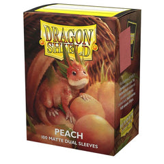 Dragon Shield: Sleeves  Matte Dual  Peach (Piip)
