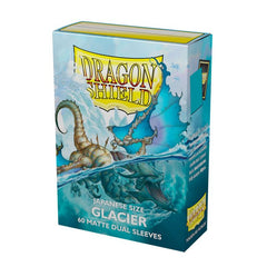 Dragon Shield: Japanese Size Sleeves  Matte Dual  Glacier (Miniom)