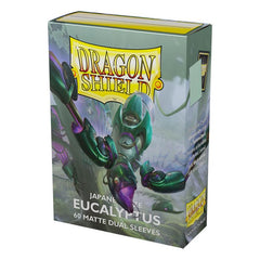 Dragon Shield: Japanese Size Sleeves  Matte Dual  Eucalyptus (Lehel)