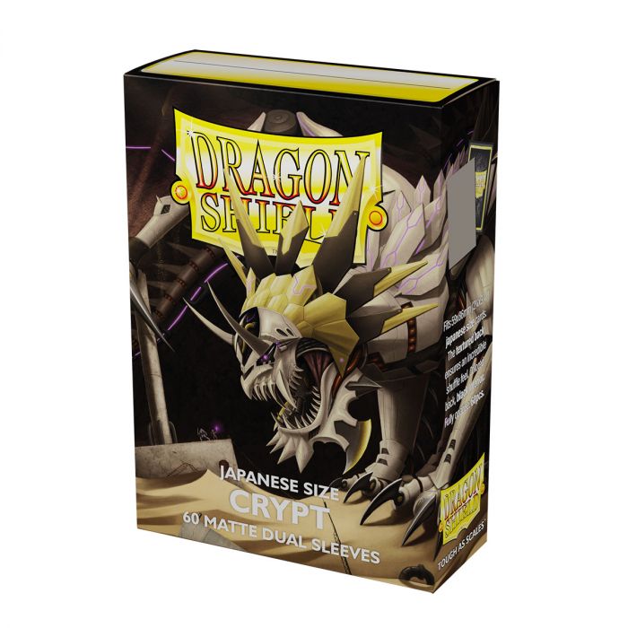 Dragon Shield: Japanese Size Sleeves  Matte Dual  Crypt (Neonen)