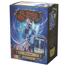 PREORDER Sleeves - Dragon Shield - Box 100 - Matte Art - Flesh and Blood Enigma