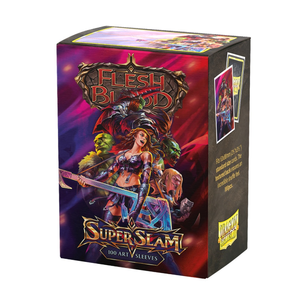 Dragon Shield: Sleeves  Matte Art  Flesh and Blood: Super Slam
