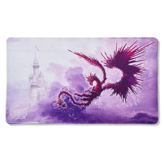 Dragon Shield: Playmat Case & Coin Clear Purple (Racan Dark Twin)