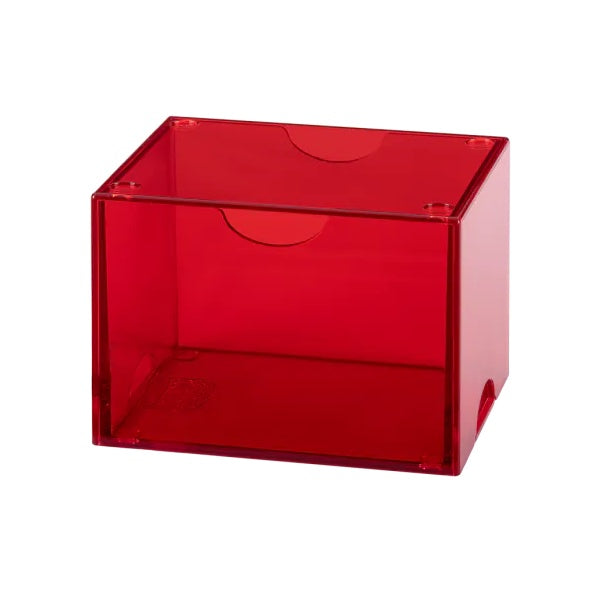 Dragon Shield: Deck Box  Strongbox  Clear: Red