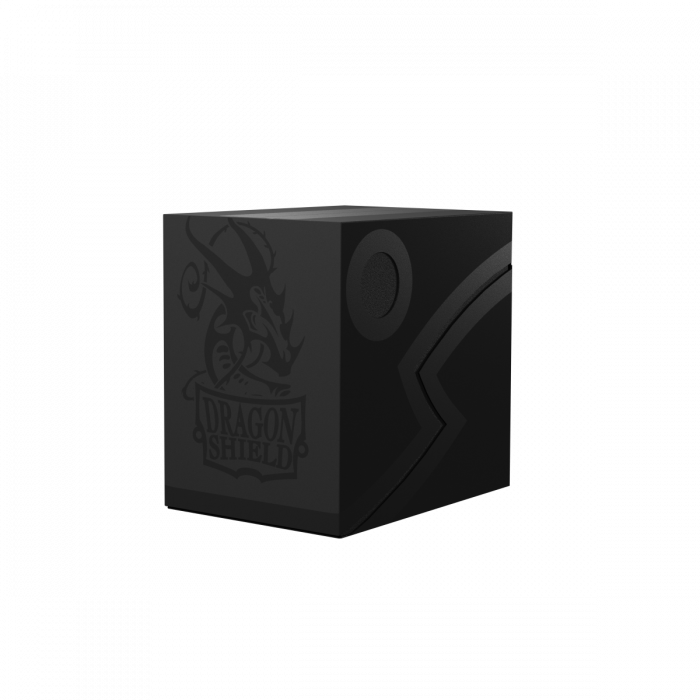 Dragon Shield: Deck Box  Double Shell  Shadow Black/Black