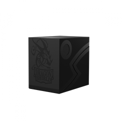 Dragon Shield: Deck Box  Double Shell  Shadow Black/Black