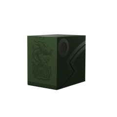 Dragon Shield: Deck Box  Double Shell  Forest Green/Black