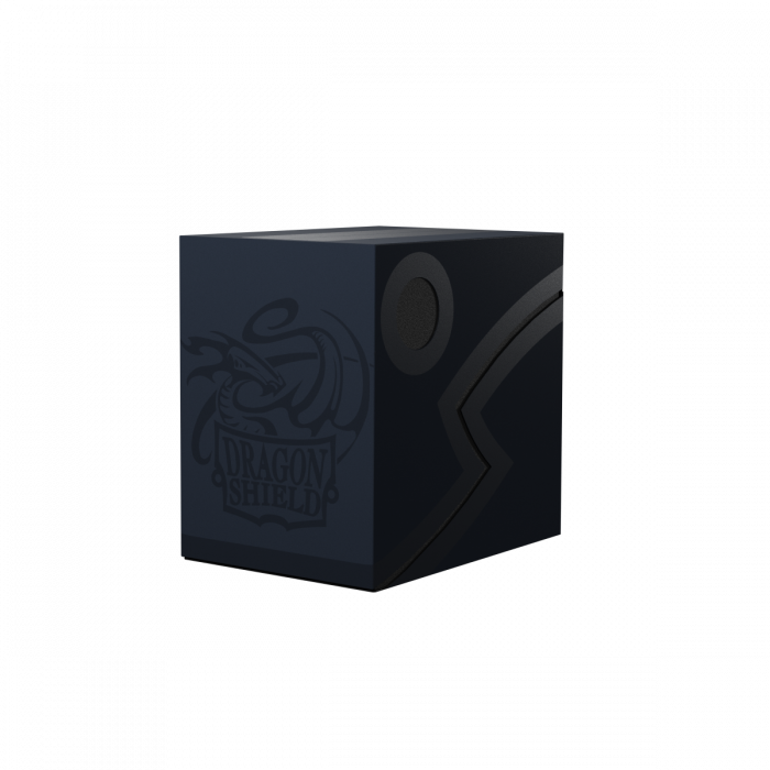 Dragon Shield: Deck Box  Double Shell  Midnight Blue/Black