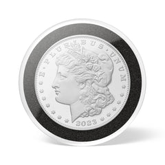 PREORDER Ultra Pro: UPATFG-I-38B-250 Air-tite Coin Case - I38 Holder with Black Ring - Bulk 250 pack