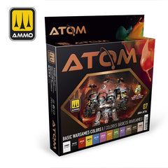 Ammo by MIG - Atom Color - Basic Wargames Colors I Set