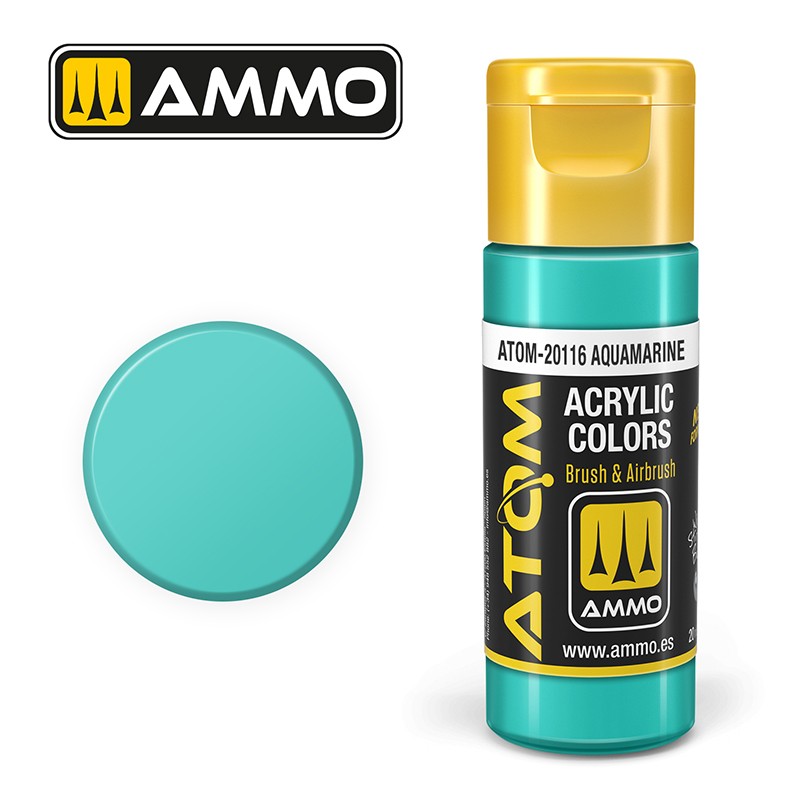 PREORDER Ammo by MIG - Atom Color - Aquamarine 20ml