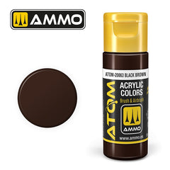 PREORDER Ammo by MIG - Atom Color - Black Brown 20ml