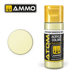 PREORDER Ammo by MIG - Atom Color - Cremeweiss Ral 9001 20ml