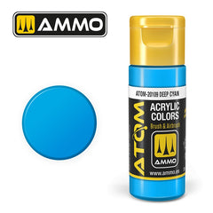 PREORDER Ammo by MIG - Atom Color - Deep Cyan 20ml