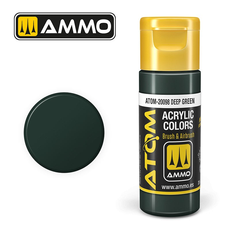PREORDER Ammo by MIG - Atom Color - Deep Green 20ml
