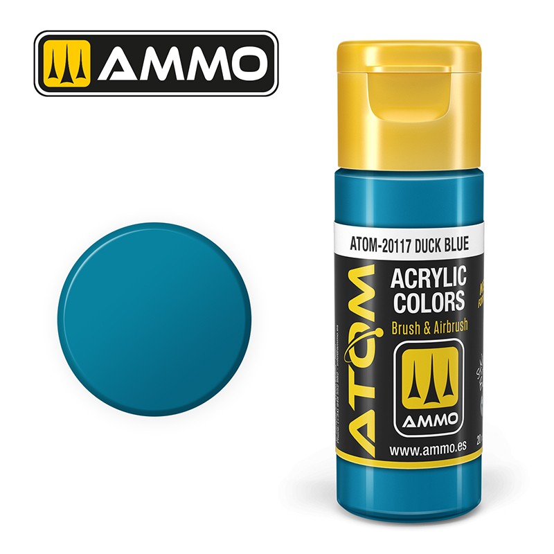 PREORDER Ammo by MIG - Atom Color - Duck Blue 20ml