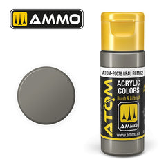 PREORDER Ammo by MIG - Atom Color - Grau Rlm02 20ml