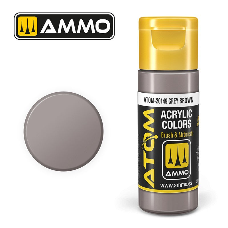 PREORDER Ammo by MIG - Atom Color - Grey Brown 20ml