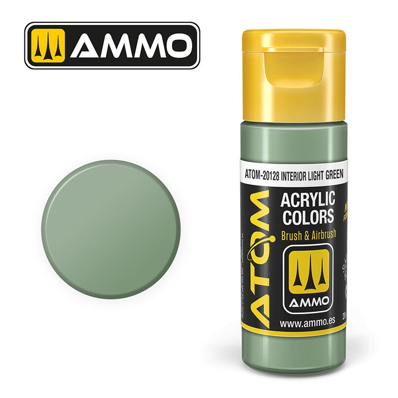 PREORDER Ammo by MIG - Atom Color - Interior Light Green 20ml