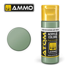 PREORDER Ammo by MIG - Atom Color - Interior Light Green 20ml
