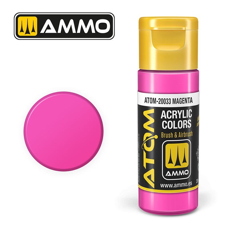 PREORDER Ammo by MIG - Atom Color - Magenta 20ml