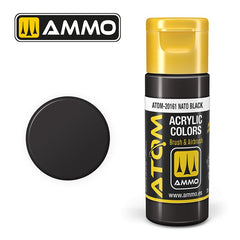 PREORDER Ammo by MIG - Atom Color - Nato Black 20ml