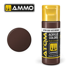 PREORDER Ammo by MIG - Atom Color - Nato Brown 20ml