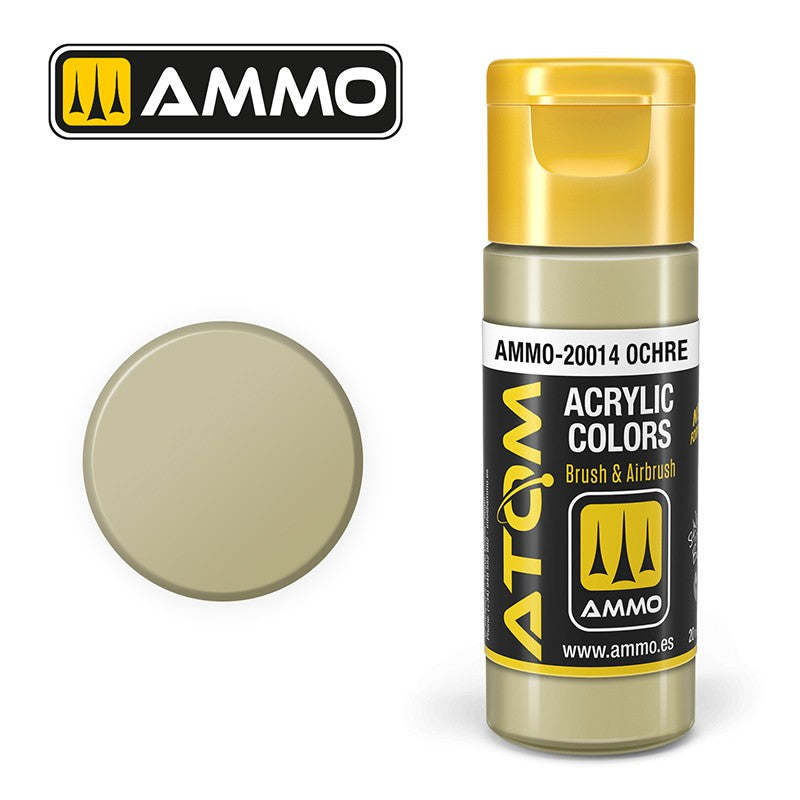PREORDER Ammo by MIG - Atom Color - Ochre 20ml