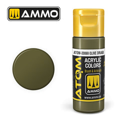 PREORDER Ammo by MIG - Atom Color - Olive Drab 20ml