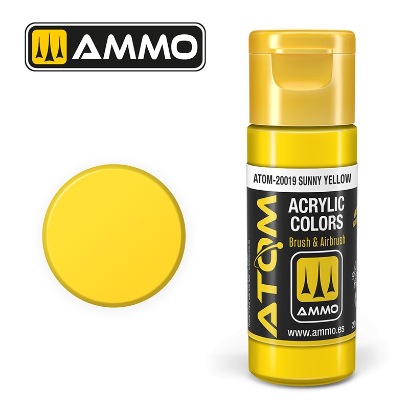 PREORDER Ammo by MIG - Atom Color - Sunny Yellow 20ml