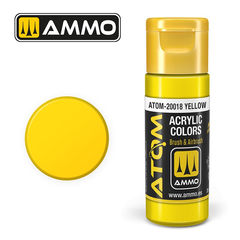 PREORDER Ammo by MIG - Atom Color - Yellow 20ml