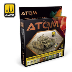 PREORDER Ammo by MIG - Atom Color - German Tank Colors Wwii Set